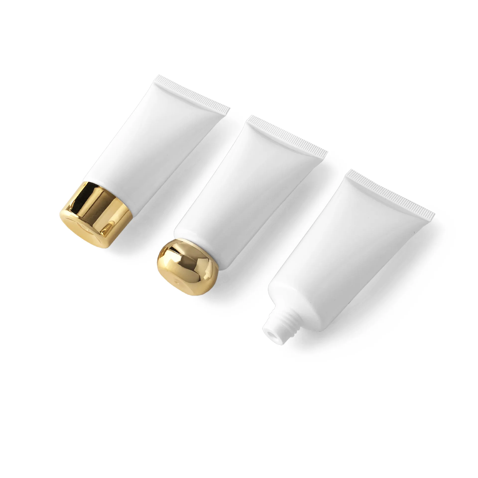 Cosmetic packaging 40g Mini PE Squeeze Plastic Tubes for Hand Cream