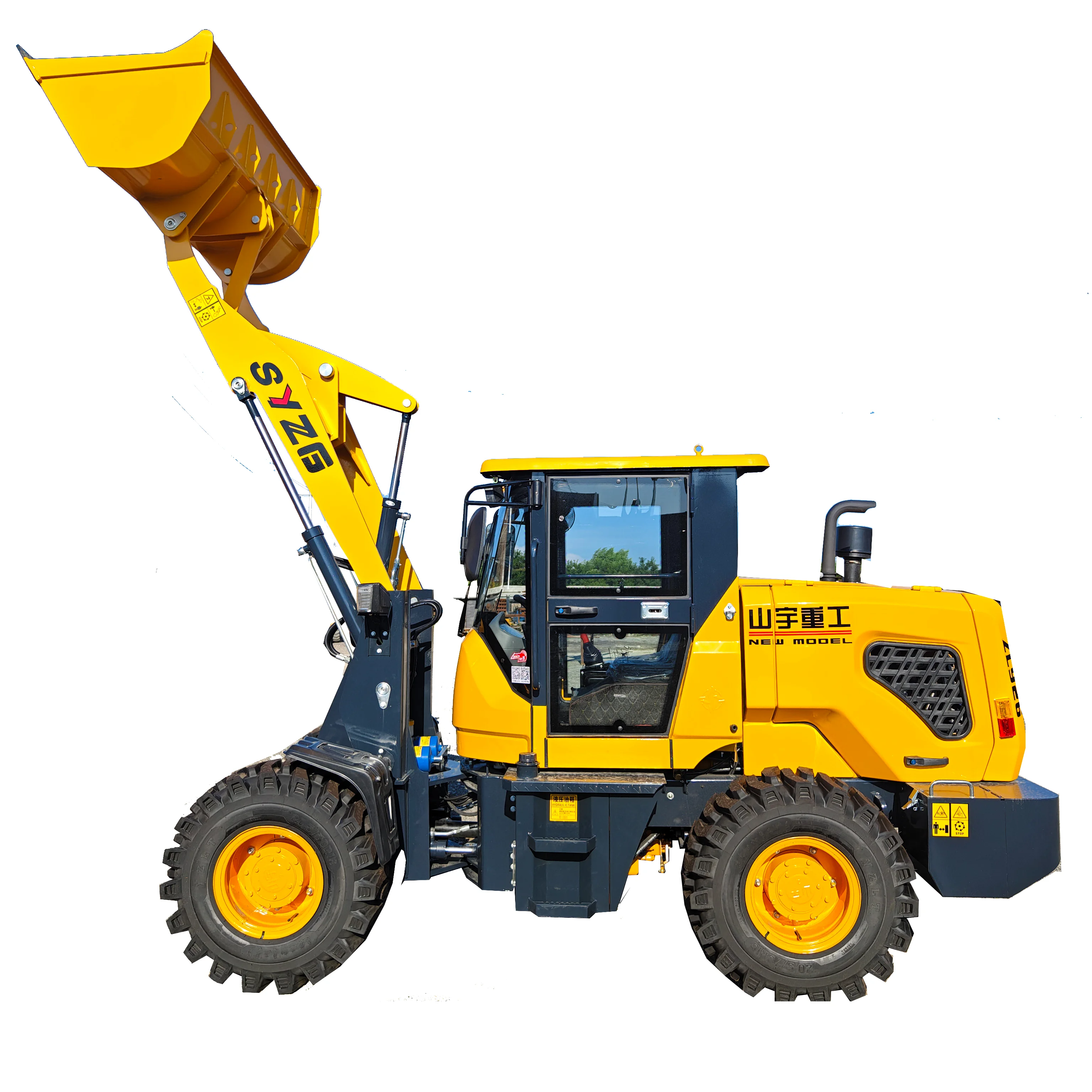 SHANYU ZL-926 распродажа мини-погрузчик колеса