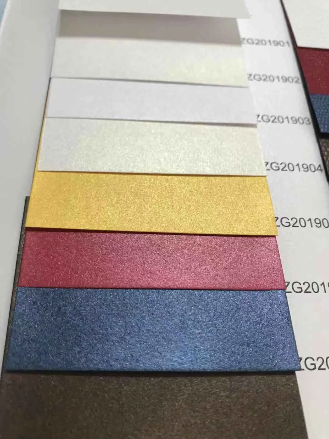 
FSC Certificate Jewelry Box Wrapper Shine Pearl Paper 