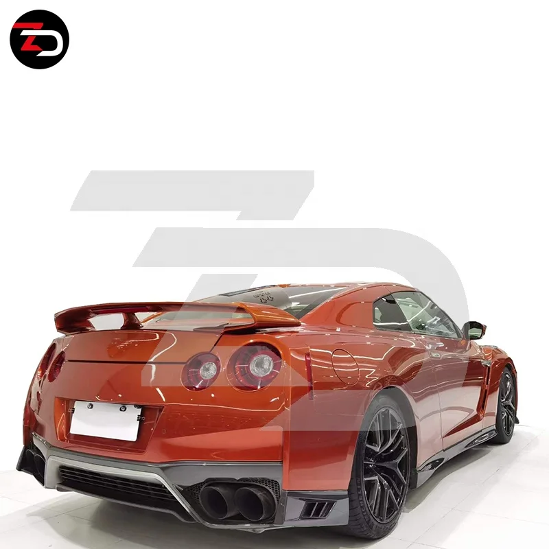 High Fitment Body Kit For 2008-2016 GTR Upgrade to 2017+ Model Front Bumper Main Grill Rear Bumper Hood Lights Side Skirts