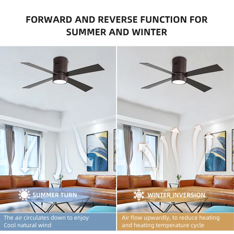 Cheap Price Remote Control Decorative Smart Wifi Switch Electric Led Ceiling Fan Light