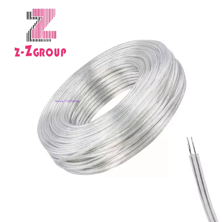 Wholesale Transparent 24Awg Twins Wire 2 Core Dc Power Wire 2*0.35mm Clear Electrical Wire 300V