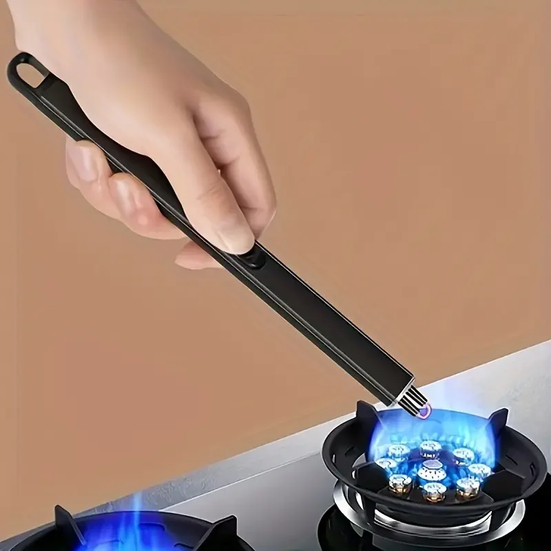 360 Steering Electric Arc Lighter USB Rechargeable Lighter Gas Stove Igniter Outdoor Kitchen Tools Weird Stuff Gift Box