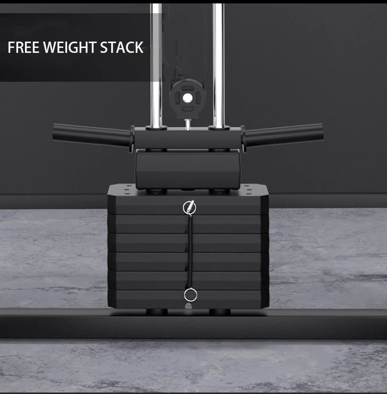 Коммерческий Функциональный Тренажер, силовая стойка для фитнеса, оборудование для спортзала, стойка для приседаний с машинкой Смит для домашнего тренажерного зала, силовой тренировки