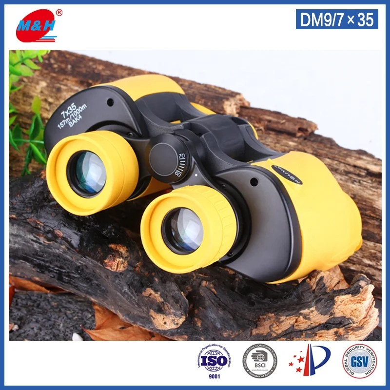 Binoculars 7X35 Professional Hunting Telescope Zoom High Quality Big Clear Vision No Infrared Waterproof Binocular