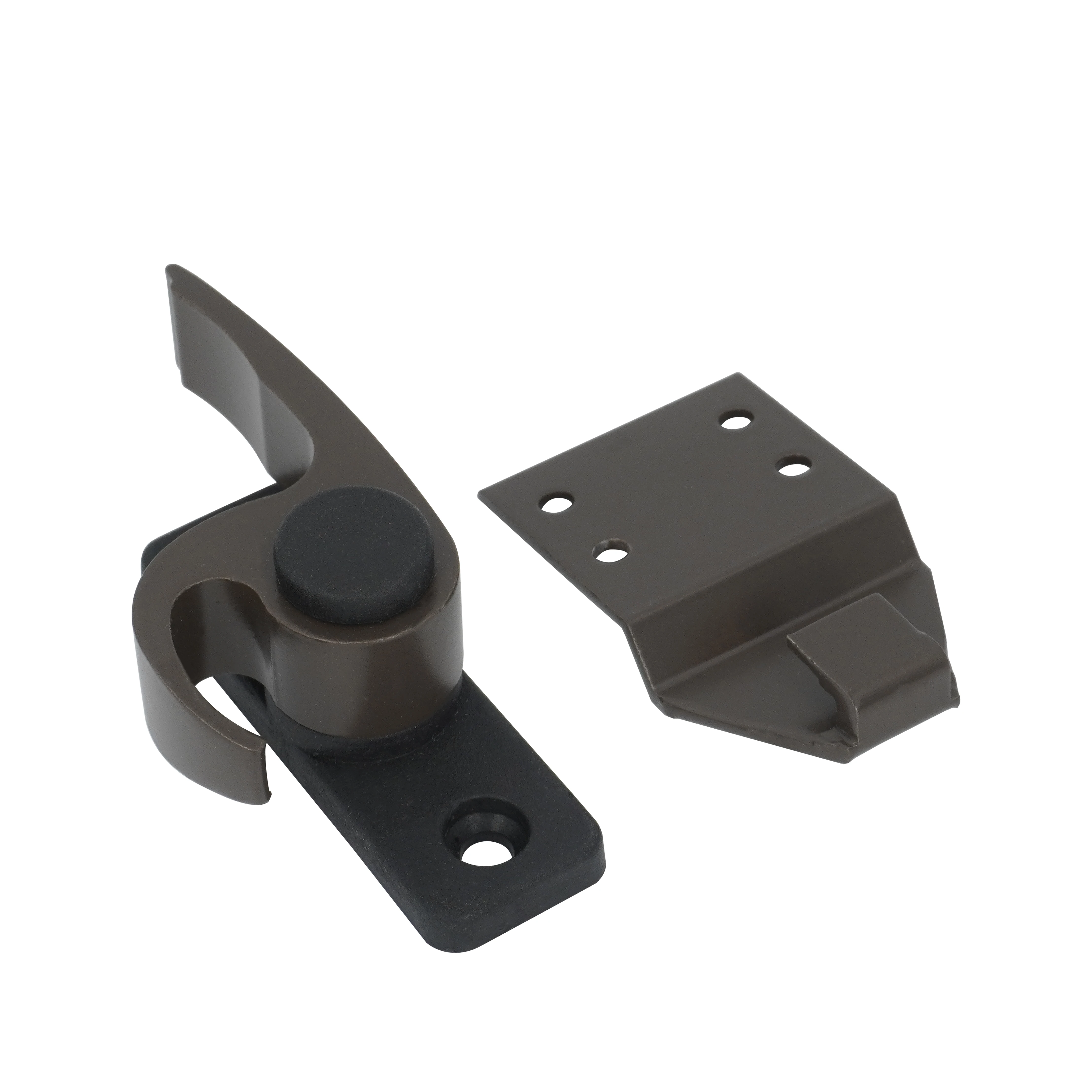 Aluminum sash Window Accessories Sliding Window Black White Anti-theft Lock Half Moon Hook Crescent Lock