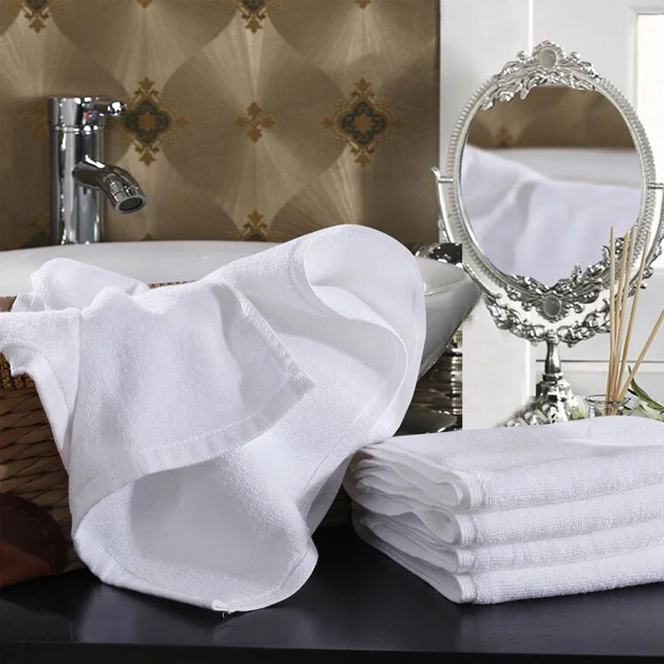 Wholesale custom logo cheap soft skin star hotel 100% cotton towel set