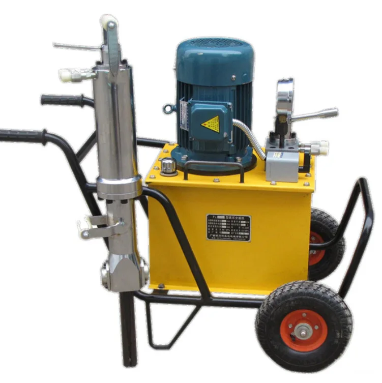 PLE High efficiency Stone Splitting machine for granites and limestone Rocks drifter hydraulic rock drill