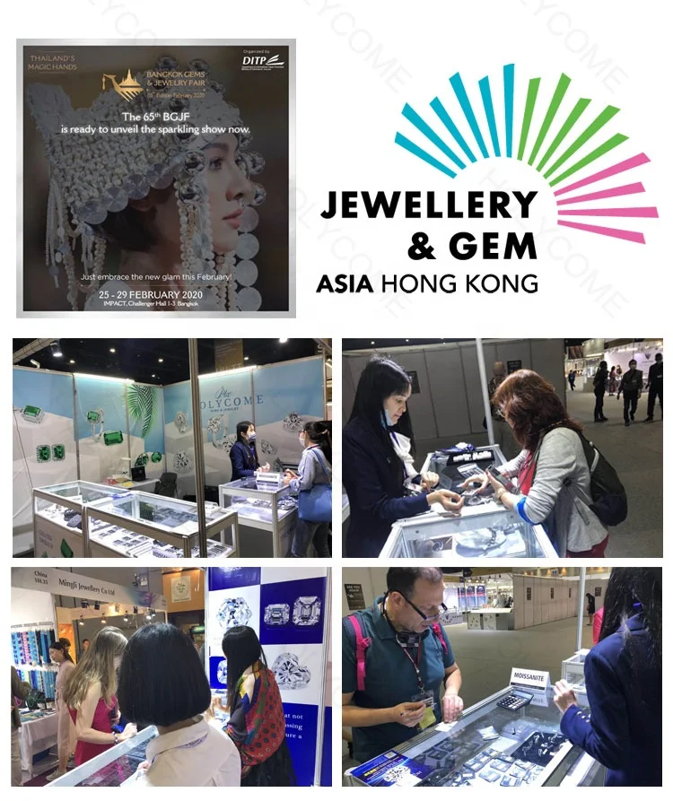 Cazy DEF White 5x3mm Emerald Cut Moissanite Stone Loose Gemstone GRA Moissanite Stone