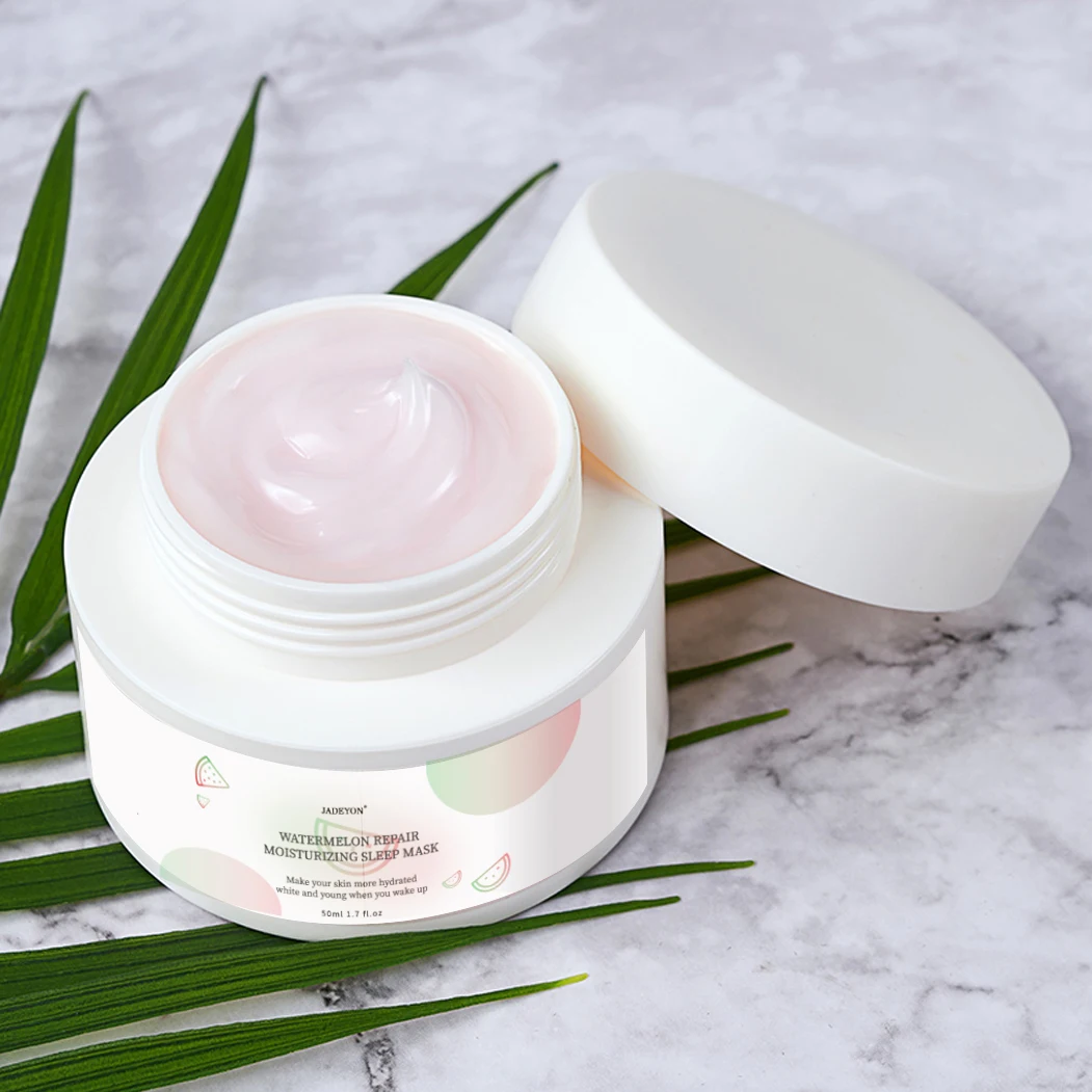 Private Label Beauty Hydrating Skin Face Facial st ives skin Mask Fruit Watermelon Glow Sleeping Mask Watermelon Mask