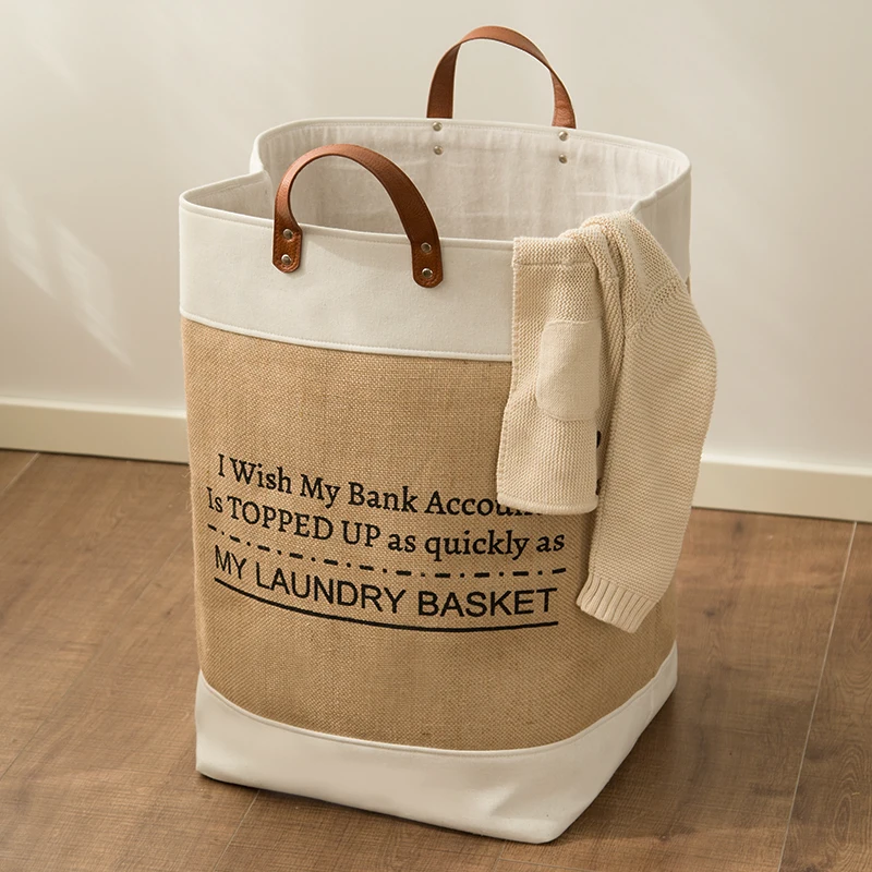 
Top Quality Foldable New Design Eco-friendly Laundry Basket 