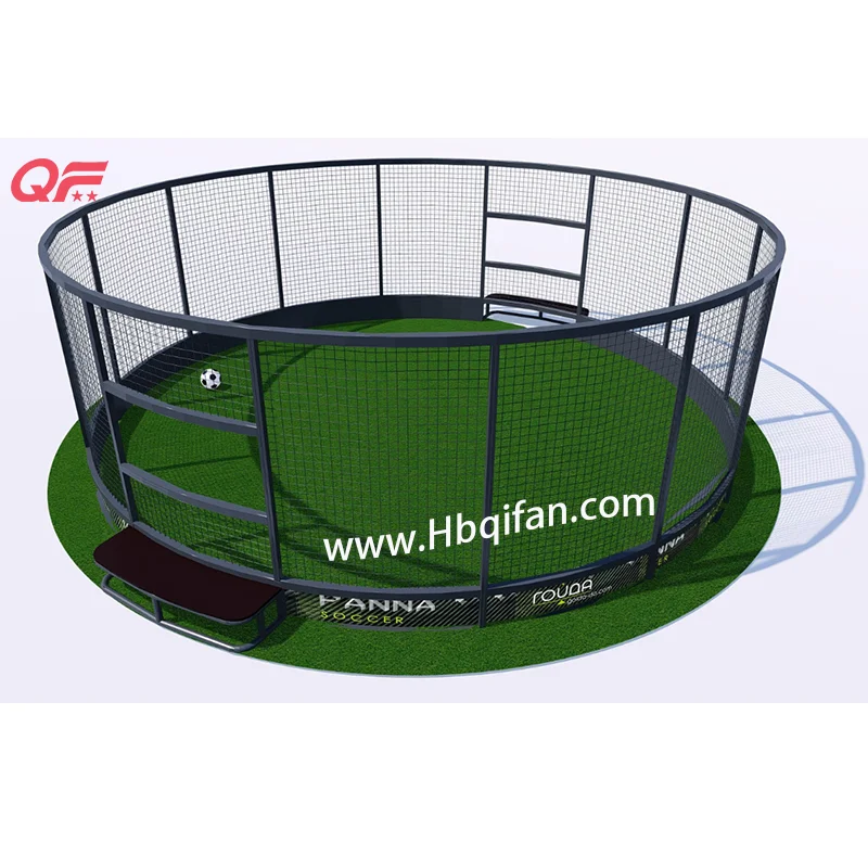 2023 New Type Sports Court Equipment Mini Football Field Panna Soccer Cage For Sale