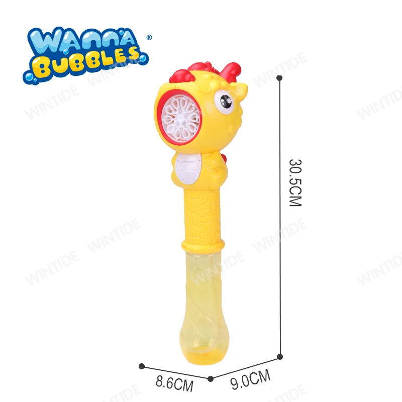 Wholesale Cute dragon bubble stick   Bubble Wand with Beautiful Wings for Boys and Girls Toys Best Gift Bubble Toy