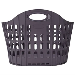 Foldable Storage Basket Laundry Folding Basket for Bathroom Hanging Laundry Basket Organizer
