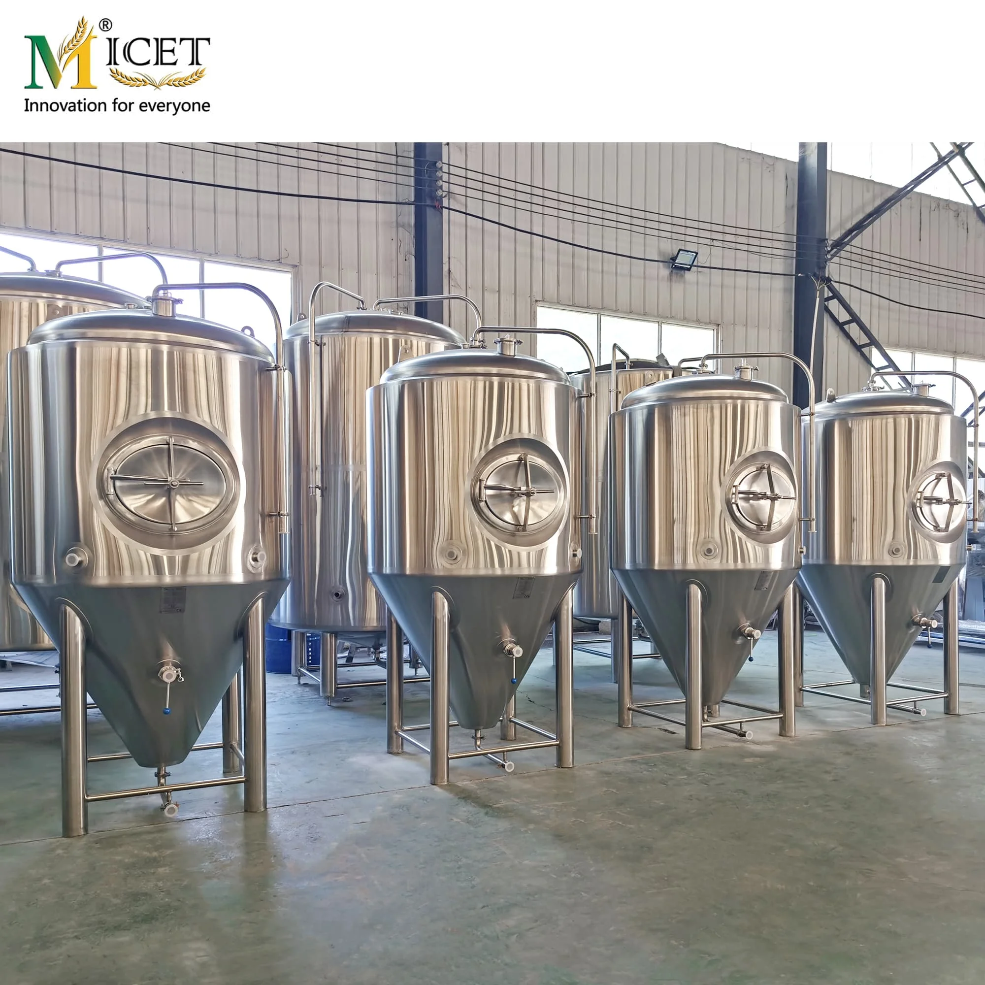 Электрическая пивоварня объемом 500 л автоматическая Пивоваренная