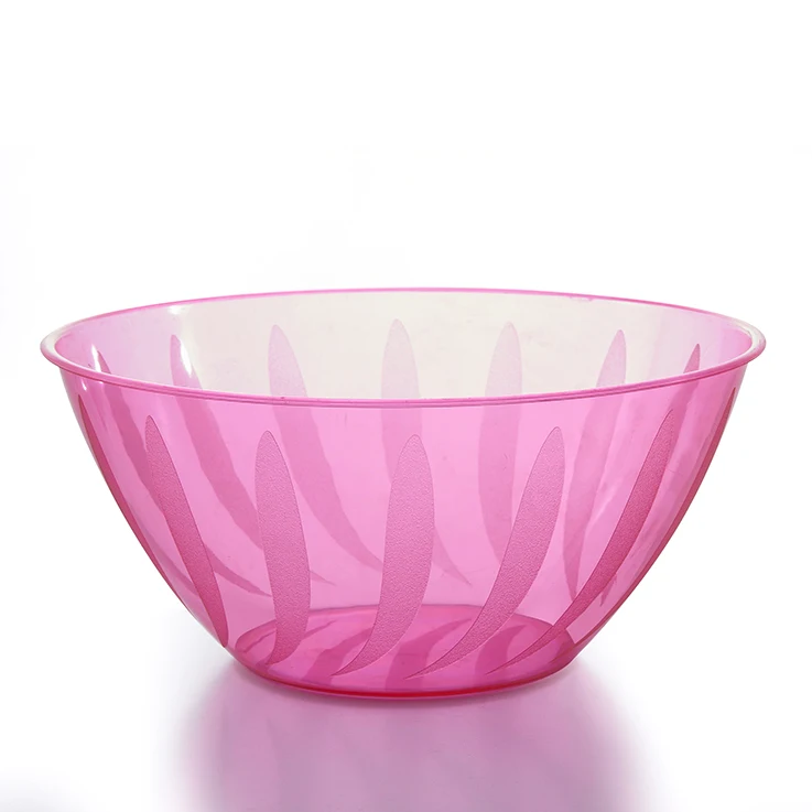 Wholesale Price Multi Color Plastic Mixing Bowl Set Home Kitchen Outdoor Carrying Picnic