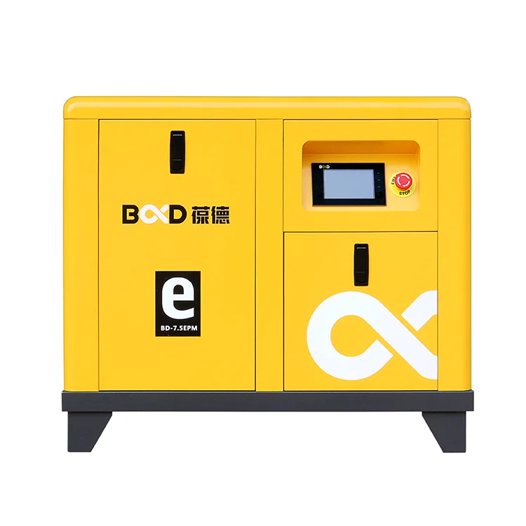 BD-7.5EMP Industrial Grade Fuel Injection Screw Air Compressor Outstanding Air Compressor