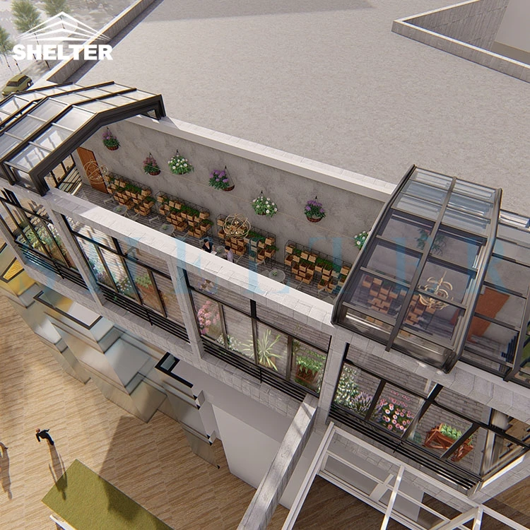 Customized Commercial Insulated Rooftop Sunrooms for Residential Design