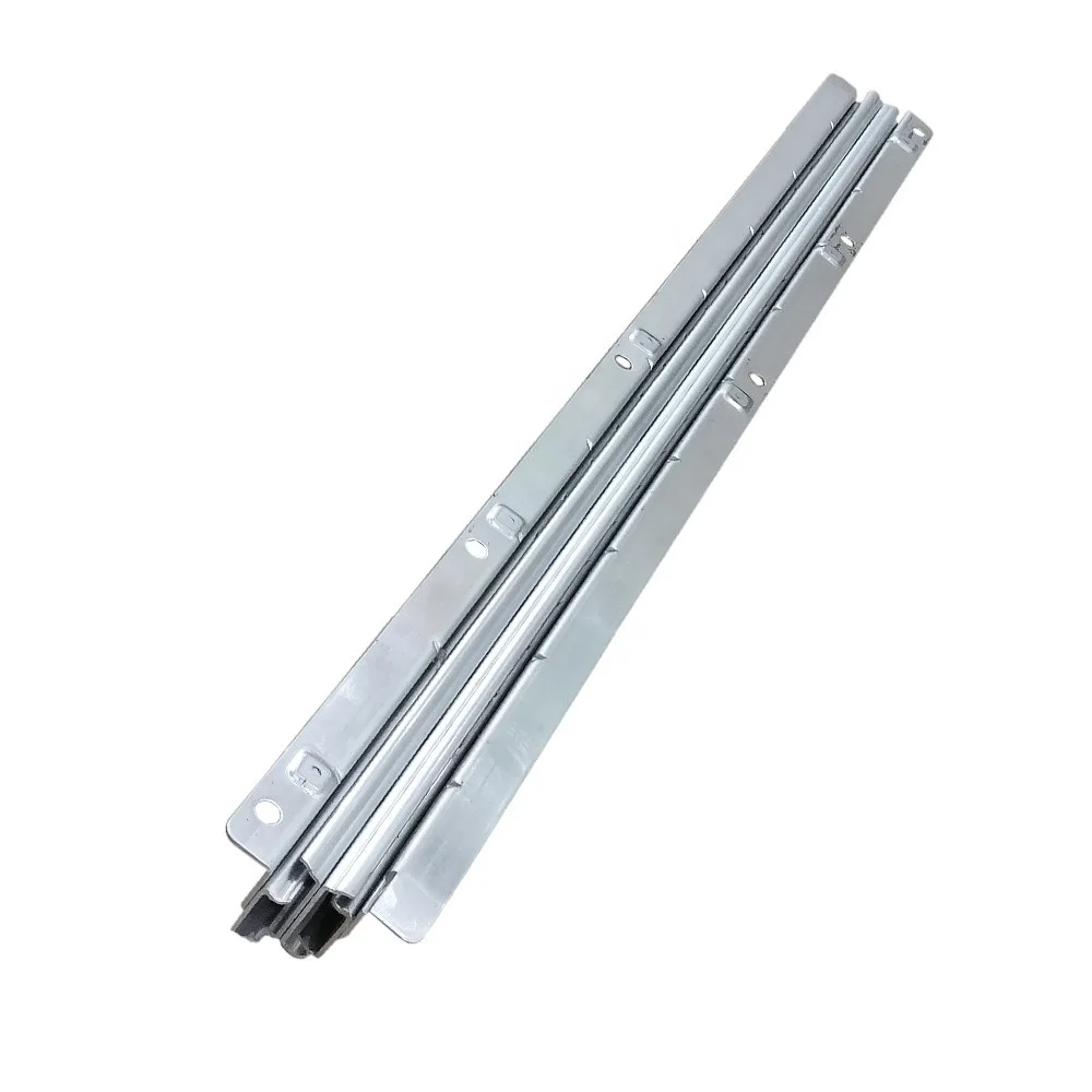 Three Sections Heavy-duty Ball Bearing Dining Table Slide with wing Table extension guide rail