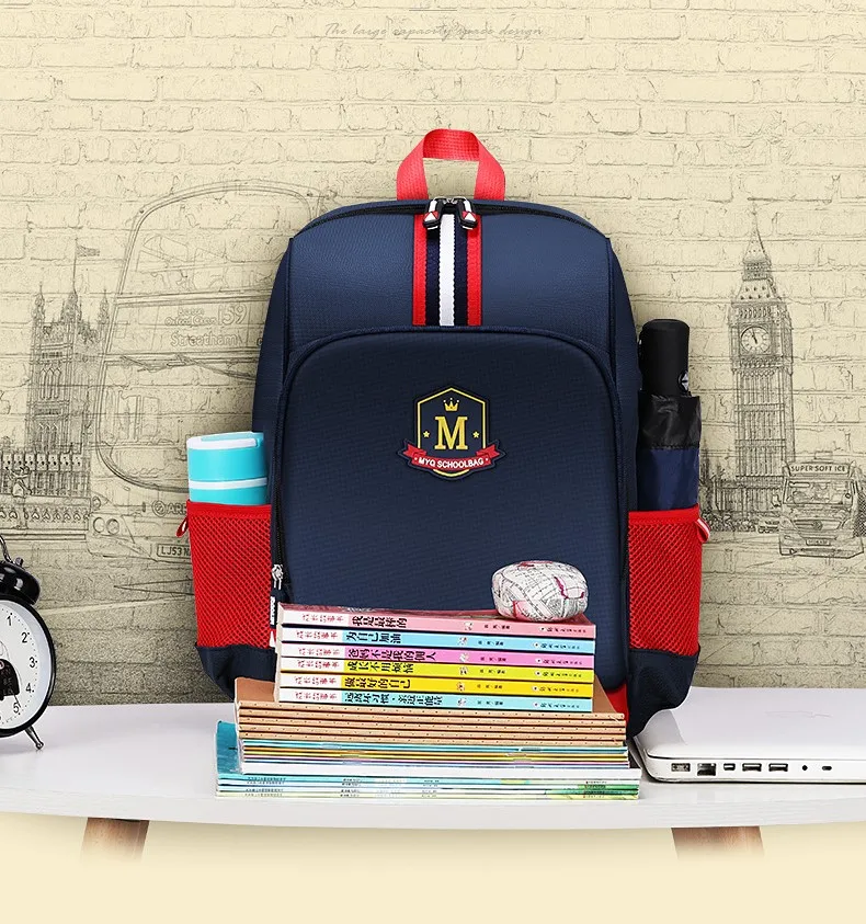 High Quality Russian Style Kids Backpack School Bag