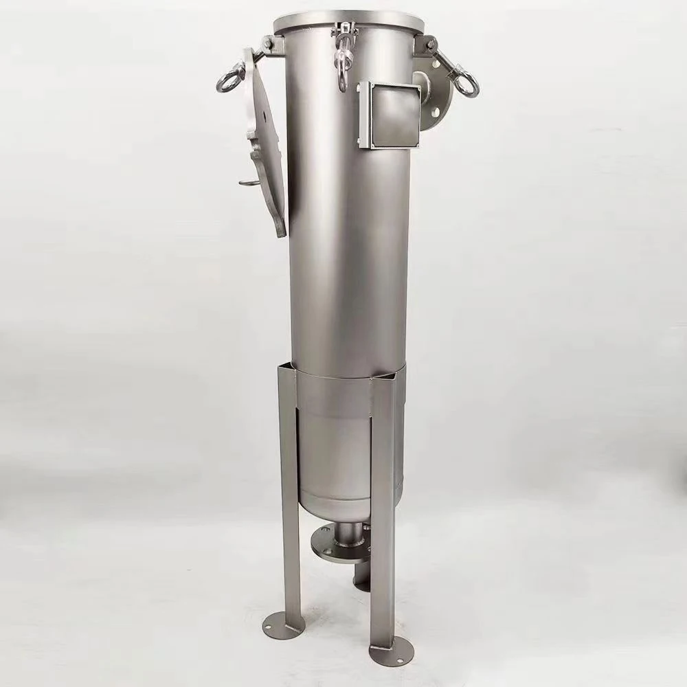 Industrial Stainless Steel #2 Multi Liquid Bag Filter Housing Pressure Vessel Core Component for Manufacturing Plants and Farms