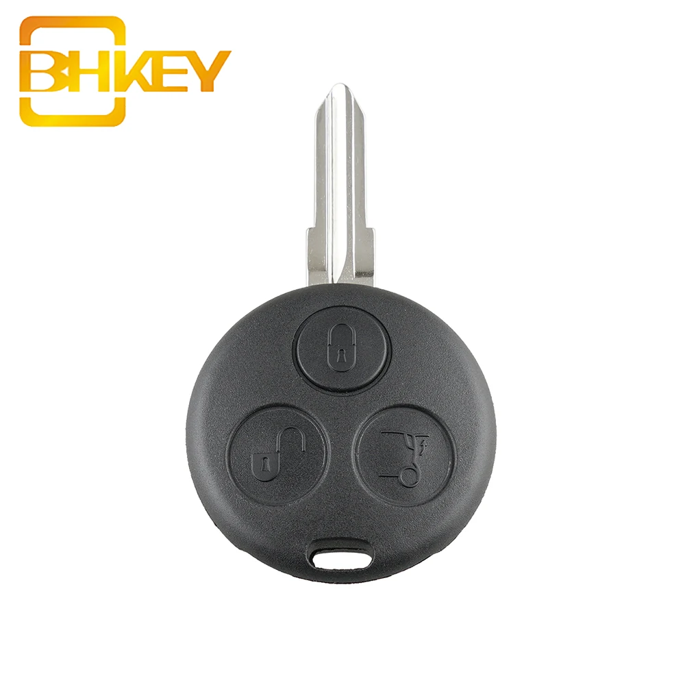 Чехол для автомобильного ключа Mercedes Benz Smart Fortwo Forfour Key City Roadster с 3 кнопками