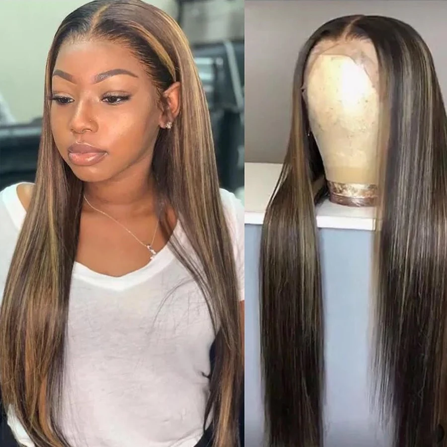 Wholesale Cuticle Aligned Brazilian Virgin Remy Human Hair 13X4&6 Lace Front Wigs HD Transparent Human Hair Wigs For Black Women