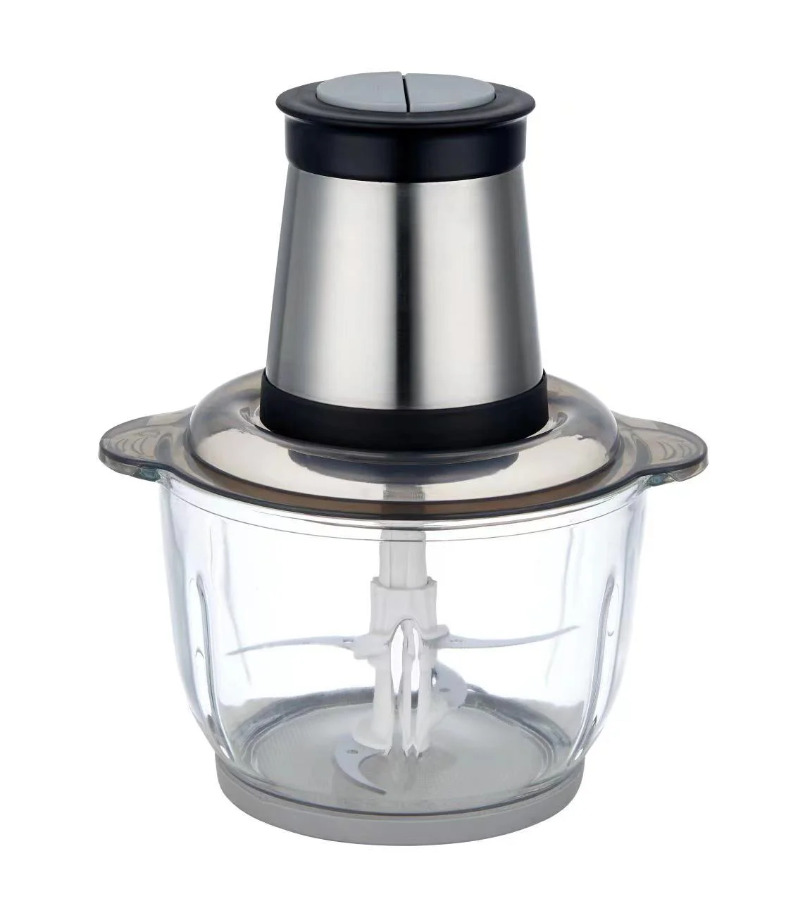 Хит продаж электрическая мясорубка со стеклянными чашками 2 л