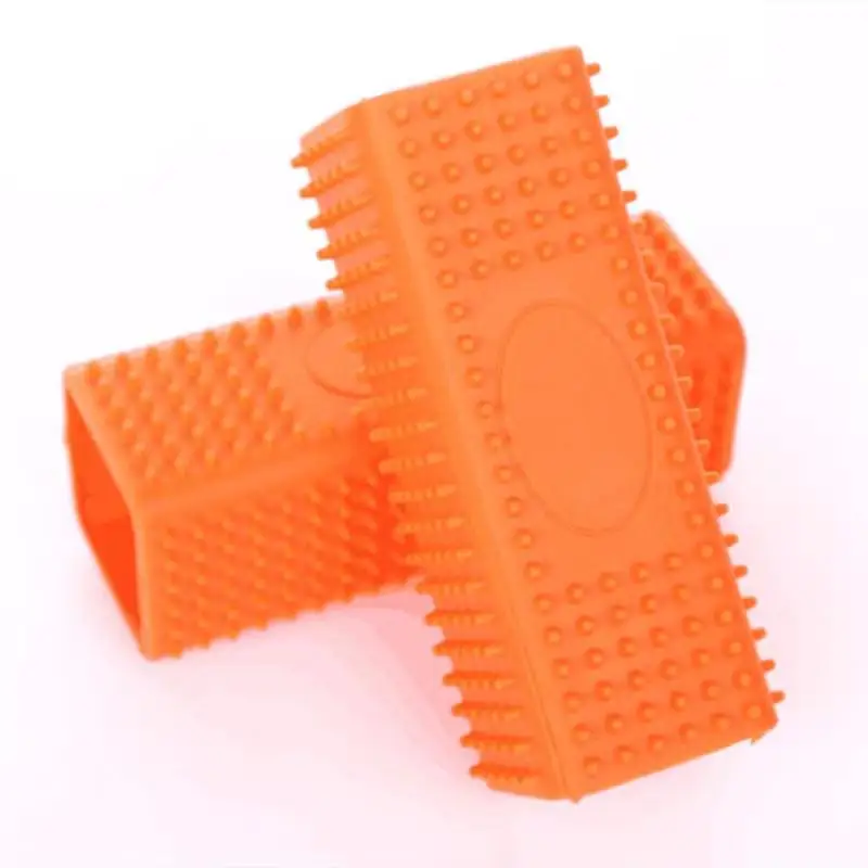pet dog grooming combing animal fur hair removal dog mini pet hair remover Silicone brush