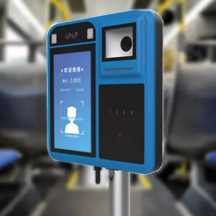 Android 9.0 QR Code Scanner Cashless Payment POS Card Reader NFC Bus Ticket Validator P18-Q