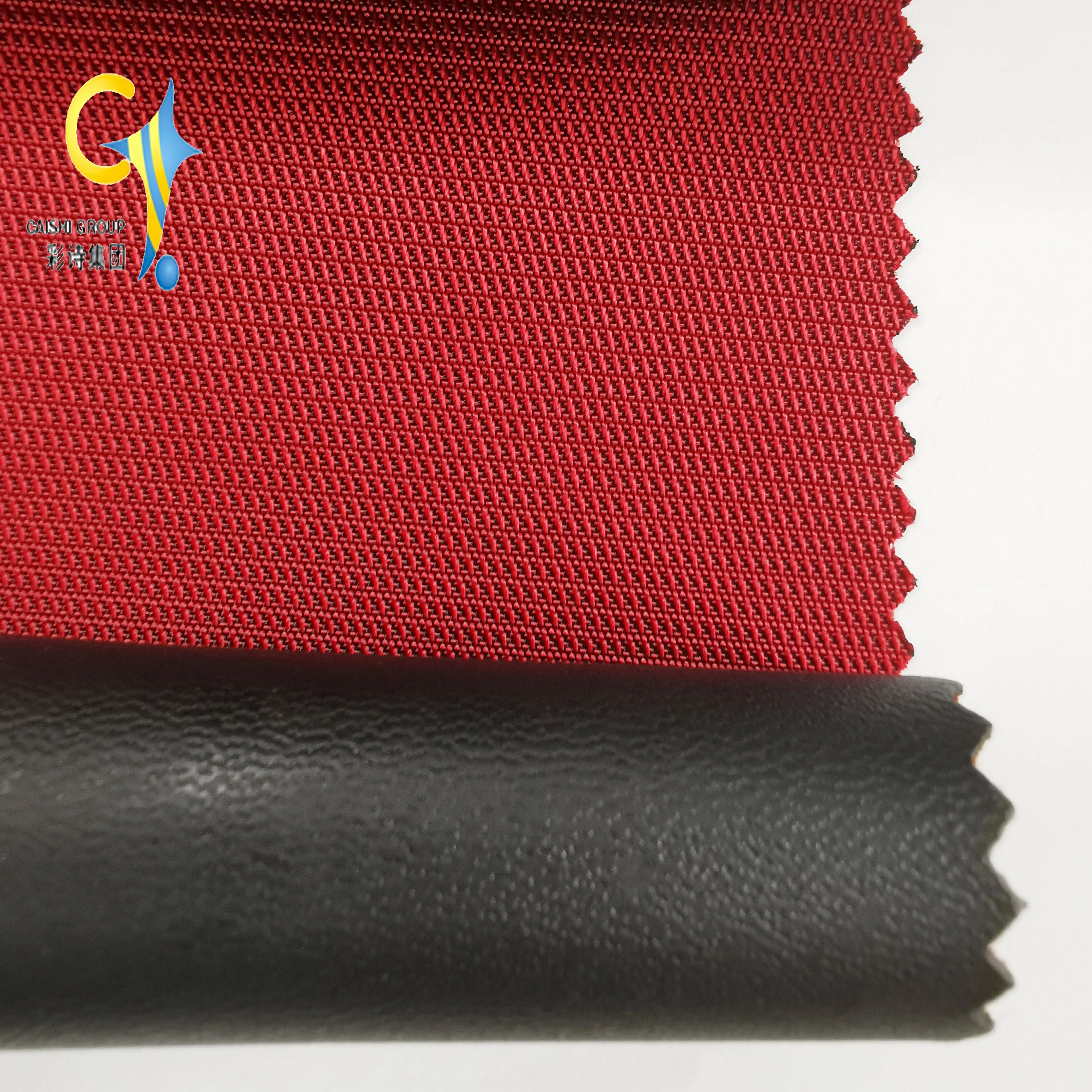 China fabric factory strong  300*250 two tone twill jacquard with foamed high quality outdoor using fabrics