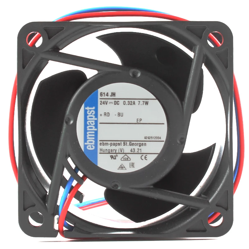 Inverter axial flow fans 24V 7.7W 614JH high air volume high speed axial cooling fan 6032 dc cooling fan for ebmpapst
