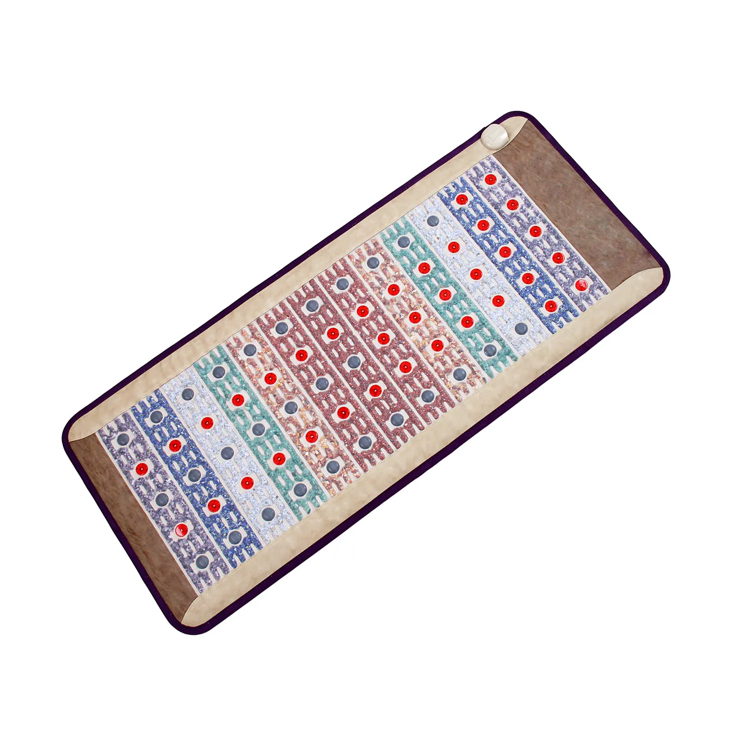 7 chakra light thereapy kristall matte pemf bio amethyst mat