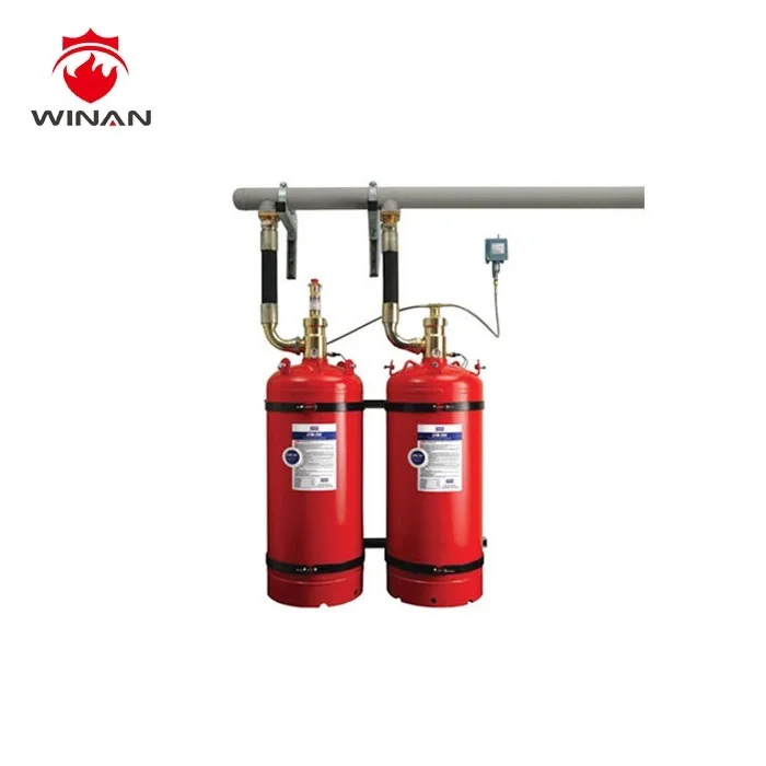 Fire extinguishing alarm system cleaner FM 200 fire extinguisher