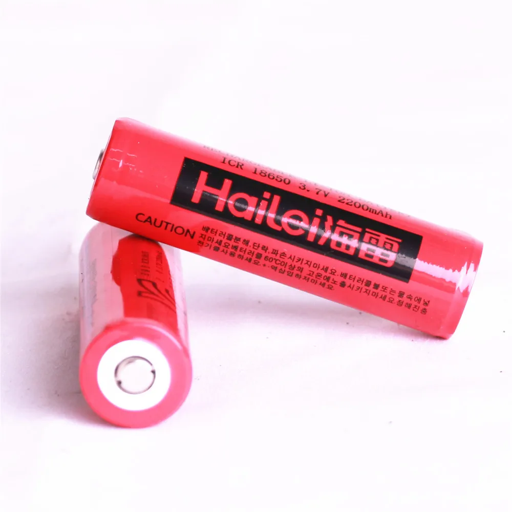 18650 3,7 V 2000/2200mAh литий-ионный аккумулятор KC сертификация для GPS, фонарика, настольной лампы, фары, мини вентилятора и т. д.