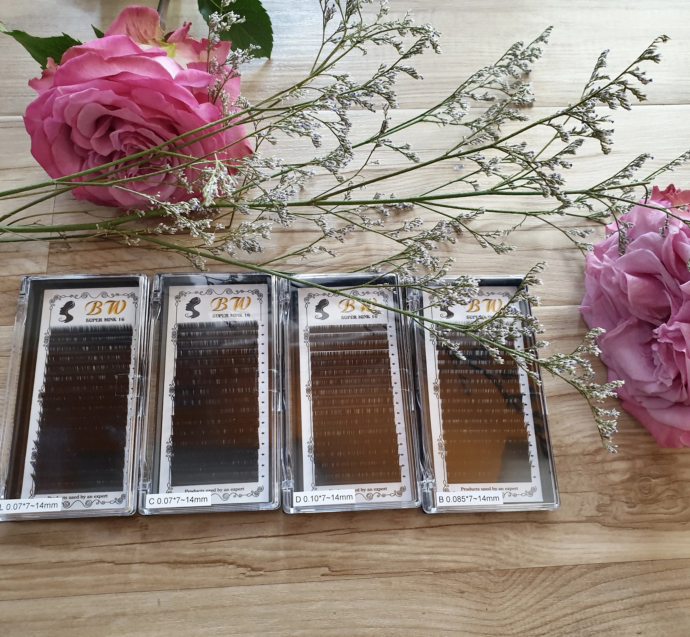 
hot sale!!! Super premium coffee fiber mink & silk eyelash extension tray good quality Korea of the manufacturing in Vietnam 