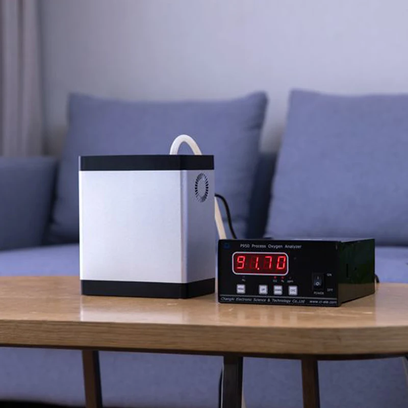 Medical Grade 5L Portable Oxygen Concentrator  Medical portable oxygene concentrator machine  Flowmeter with Humidifier