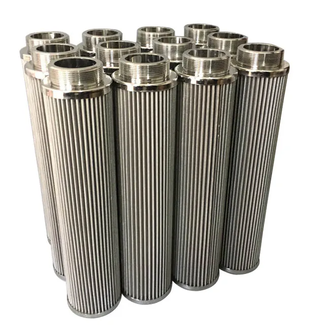 Wholesale Stainless Steel Sintered Industrial Filtration Replacement Tubing Hydraulic Filter Cartridge