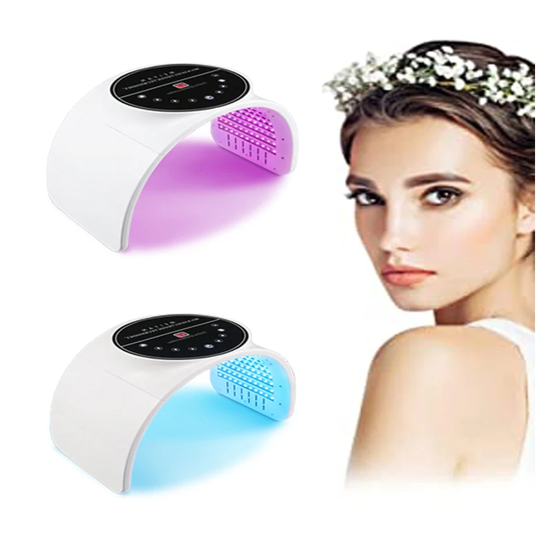 2021 On Sale Home Use Beauty Equipment Led Facial Mask 7 Colors Light Facial Masks Skincare Therapy Led Face Mask Beauty