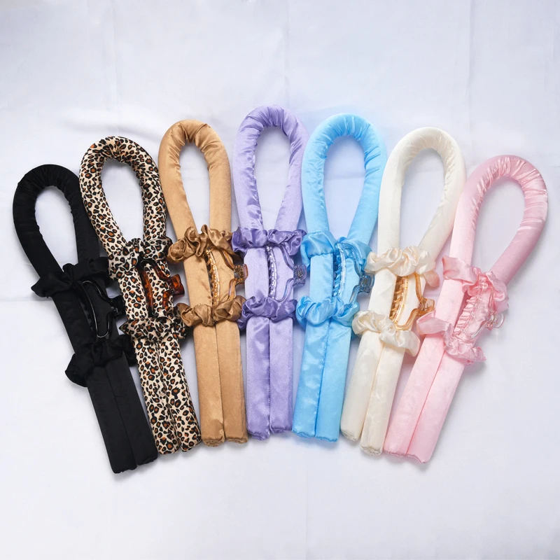 Высококачественная лента для завивки волос, резинки для завивки волос, Плойка для волос без тепла, повязка на голову для женщин