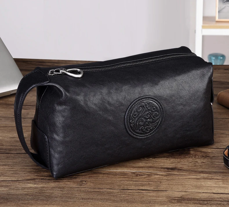 AL1038 zipper hand clutch bags men for man card high quality office designer small genuine leather luxury bag