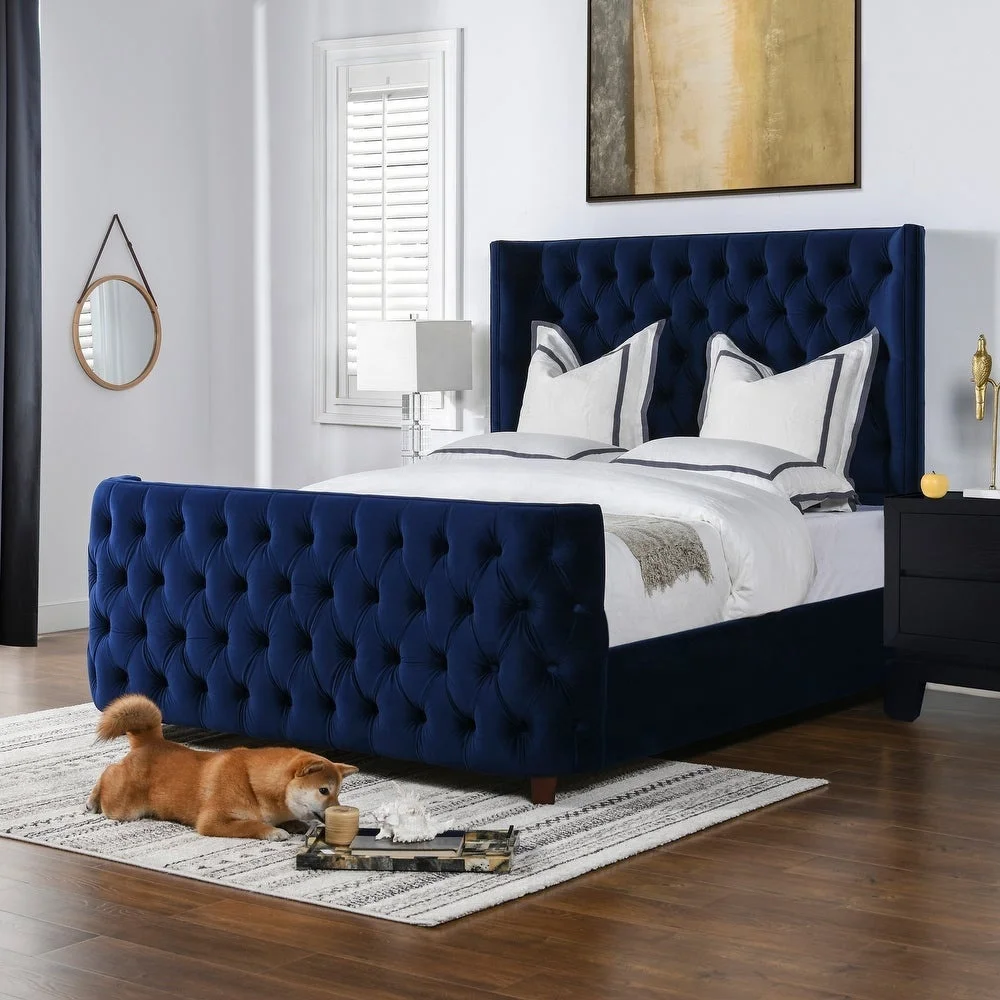 Pinzhi Home adjustable linen bed set furniture bedroom multifunction  beds for bedroom bed