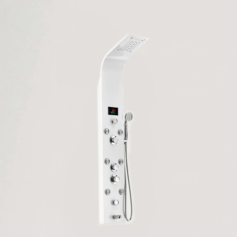 Shower Column Stainless Steel Bathroom shower panel tower Wall Mounted Shower Jet