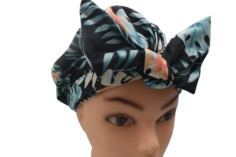 Лидер продаж на Amazon, милая домашняя водонепроницаемая шапочка для душа для взрослых и женщин