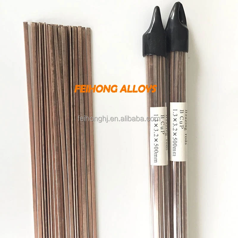 Phosphorus Brazing Rings Rod Bcup-2 Flat and Square Rods High Quality CP202 Copper Alloy