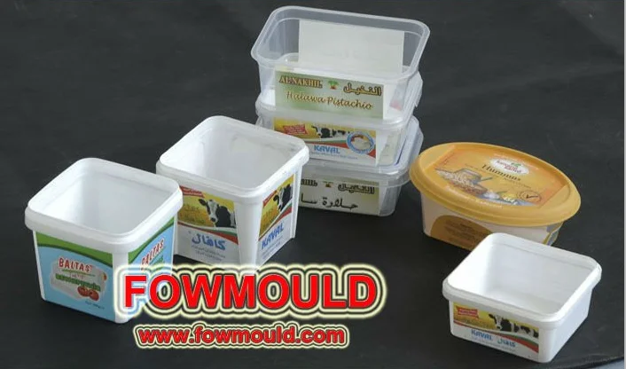 
OEM plastic IML 400ml food container mould manufacturer storage box moulds 