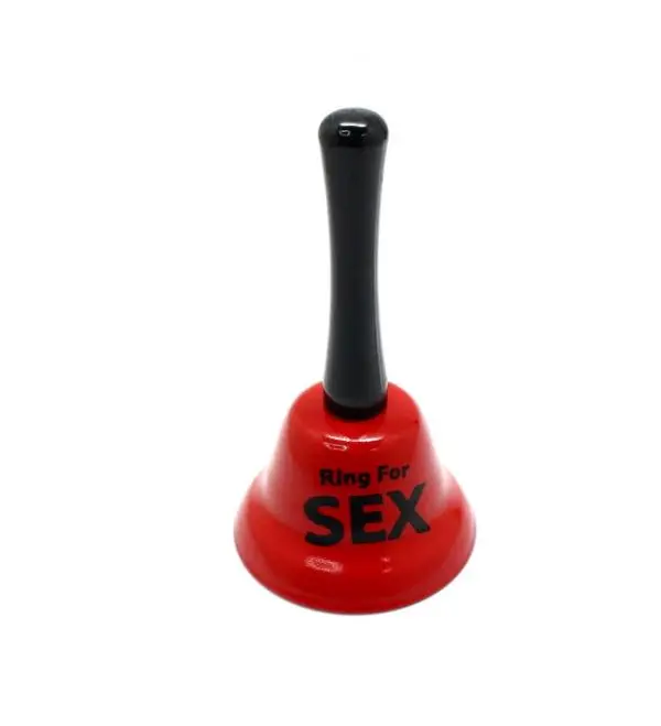Ring for Sex Novelty Hand Bell Funny Raunchy Gag Gift Christmas game toys