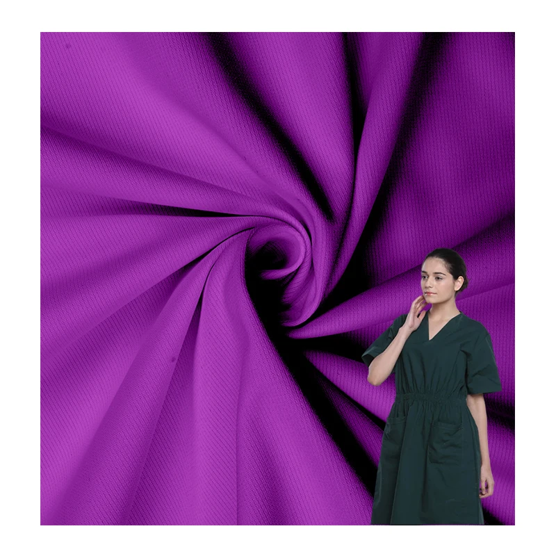 Doctor Work Coat Doctor Lab Coat Fabric White Scrubs Uniform Hospital Nurse Uniform Organza Fabric Medical Uniforms Plain Dyed