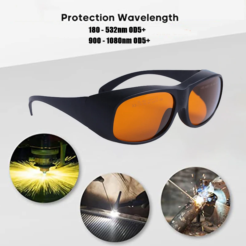 Shopping Extravaganza Protective Glasses Laser Safety Goggles Eye Protective Gty 180-532nm&900-1080nm Laser Safety Glasses