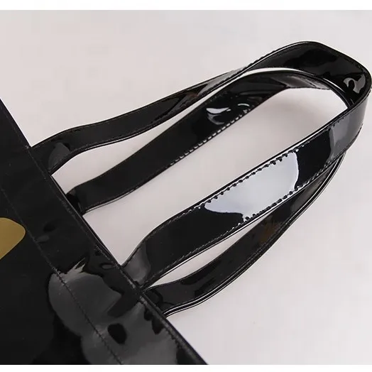 Customized logo Cheap Fashion Sustainable RPET Recycled Waterproof Pvc Tote Bags